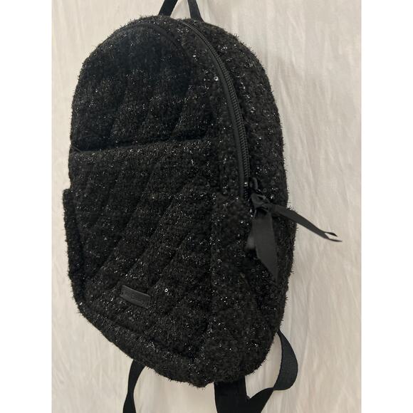 NWT Vera Bradley Small Backpack Black - Picture 5 of 8